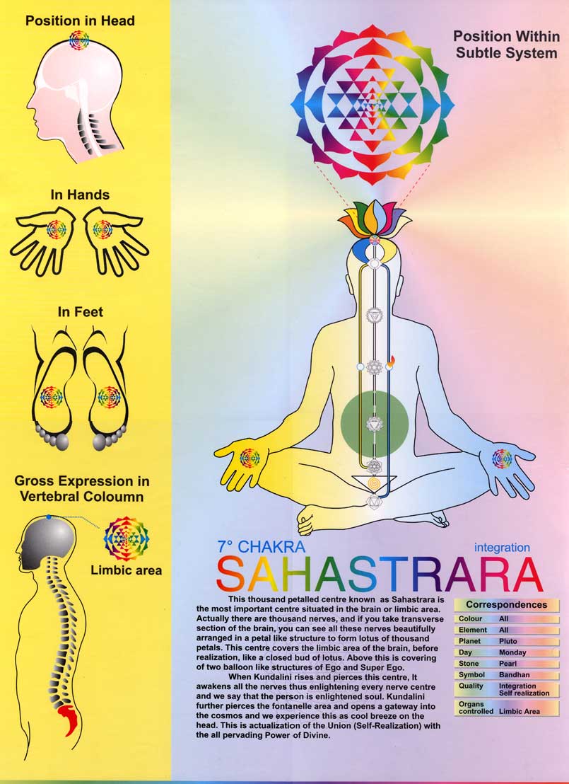 Sahasrara Chakra Spreading Sahaja Yoga