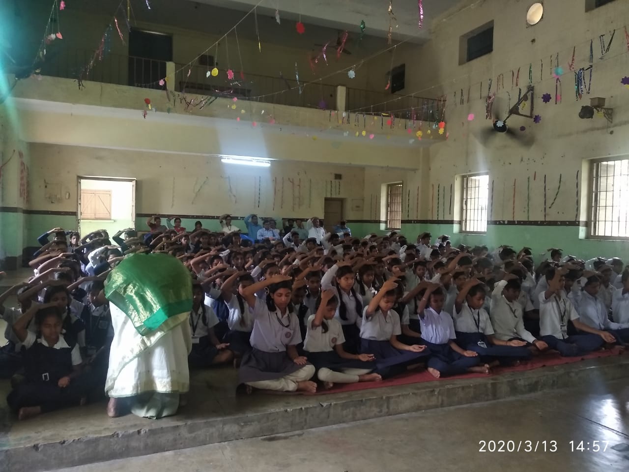 Self Realization Program @ DVC High School – Spreading Sahaja Yoga